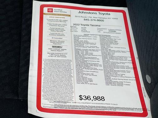 2022 Toyota Tacoma SR5