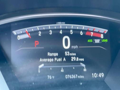 GRAY 2021 Honda CR-V AWD EX