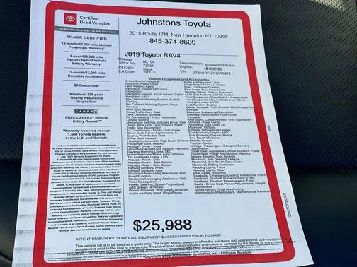 2019 Toyota RAV4 Limited