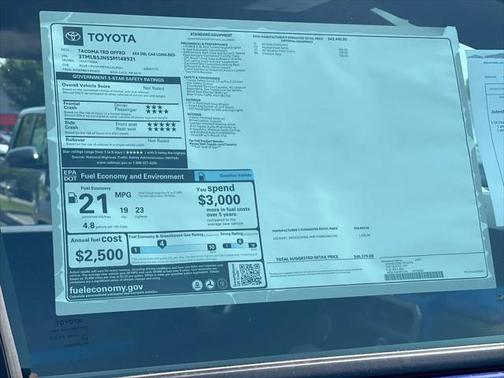 2025 Toyota Tacoma TRD Off Road