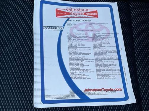 2017 Subaru Outback 2.5i Premium