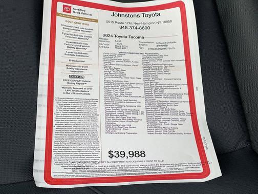 2024 Toyota Tacoma SR5