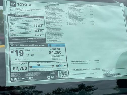 2025 Toyota Tundra Limited