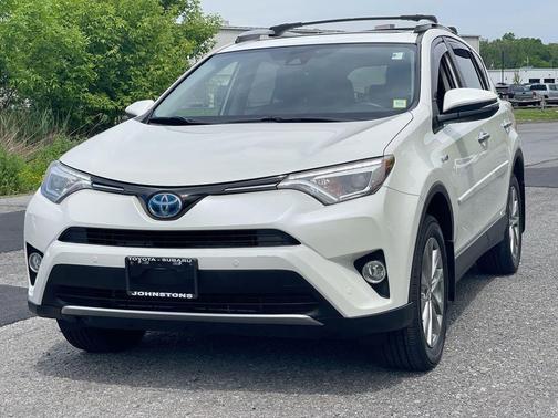 Blizzard Pearl 2016 Toyota RAV4 Hybrid Limited