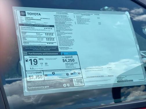 2025 Toyota Tundra SR5