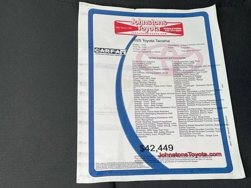 2025 Toyota Tacoma SR5