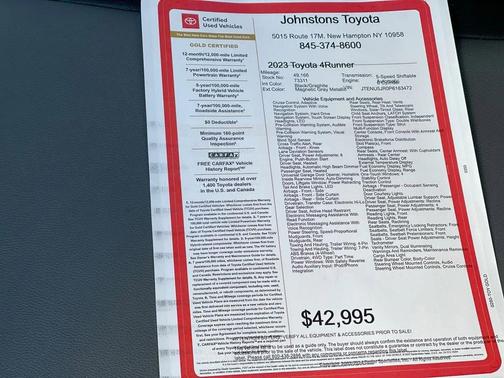 2023 Toyota 4Runner SR5 Premium