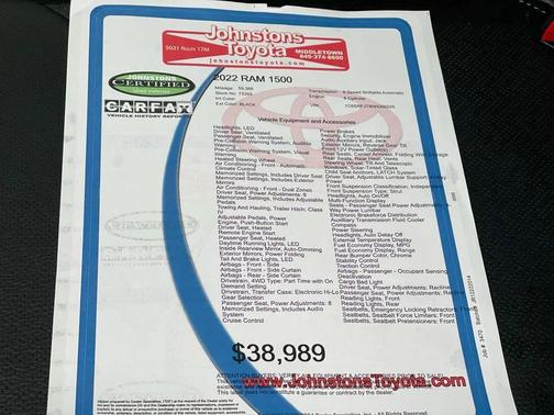 2022 RAM 1500 Laramie