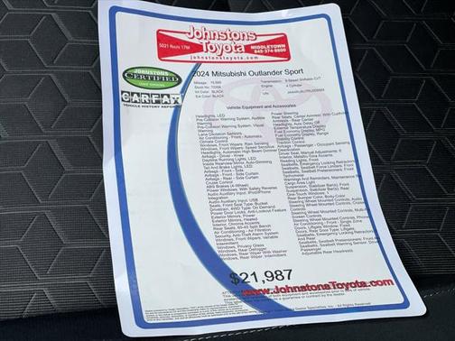 2024 Mitsubishi Outlander Sport 2.0 S