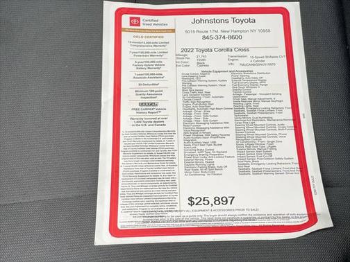 2022 Toyota Corolla Cross LE