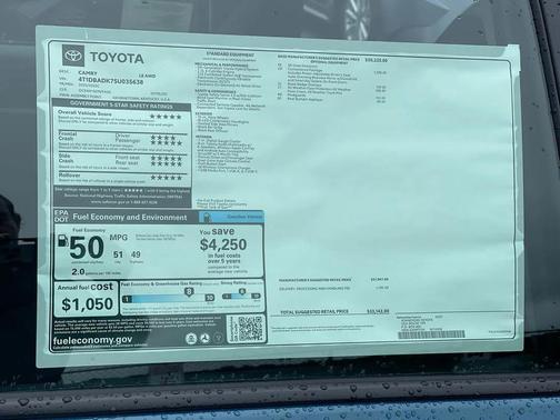 2025 Toyota Camry LE
