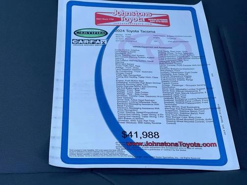 2024 Toyota Tacoma TRD Off Road