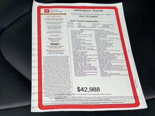 2024 Toyota Highlander XLE