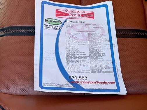 2023 Mazda CX-50 2.5 Turbo Premium Package
