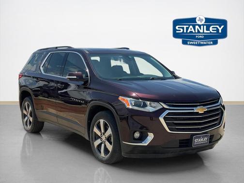 Black Currant Metallic 2019 Chevrolet Traverse LT Leather