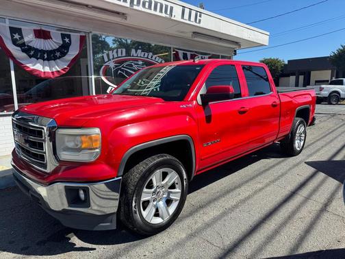 RED 2014 GMC Sierra 1500 SLE