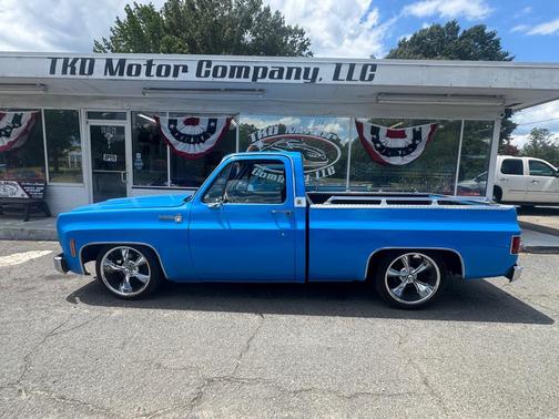 BLUE 1977 Chevrolet C10/K10 Base