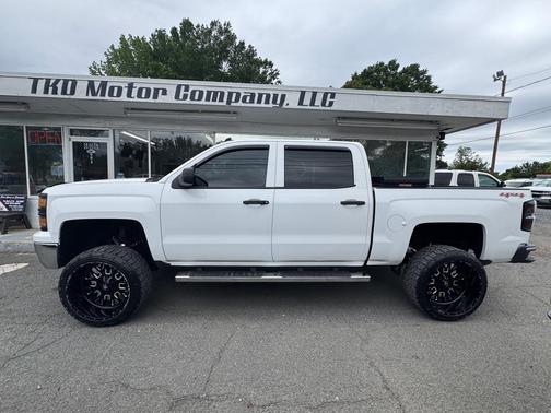 WHITE 2014 Chevrolet Silverado 1500 1LT
