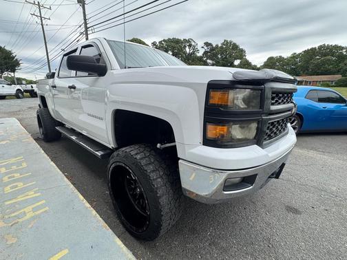 WHITE 2014 Chevrolet Silverado 1500 1LT