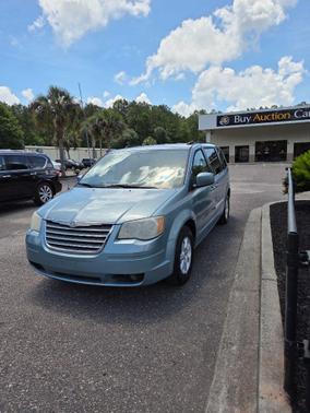 Clearwater Blue Pearlcoat 2010 Chrysler Town & Country Touring