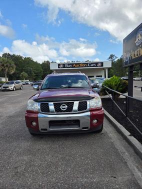 BURGUNDY 2005 Nissan Armada LE
