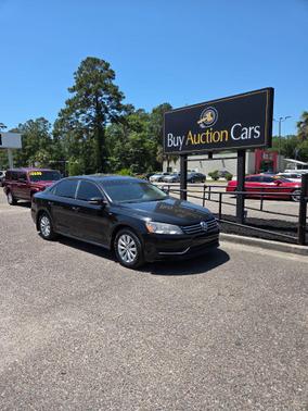 Black 2014 Volkswagen Passat 1.8T S