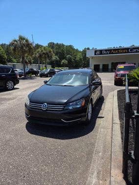 Black 2014 Volkswagen Passat 1.8T S