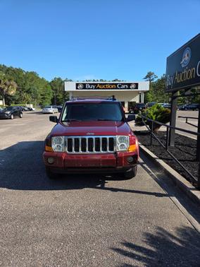 Red Rock Crystal Pearlcoat 2007 Jeep Commander Sport