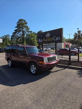 Red Rock Crystal Pearlcoat 2007 Jeep Commander Sport