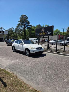 Moonlight White 2008 INFINITI EX35 Journey