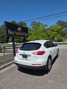 Moonlight White 2008 INFINITI EX35 Journey