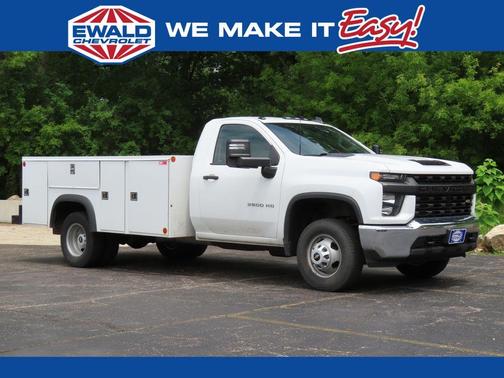 Summit White 2021 Chevrolet Silverado 3500 WT