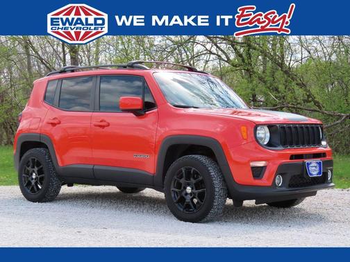 Omaha Orange Clearcoat 2019 Jeep Renegade Latitude