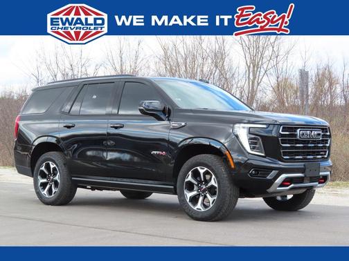 Onyx Black 2025 GMC Yukon AT4