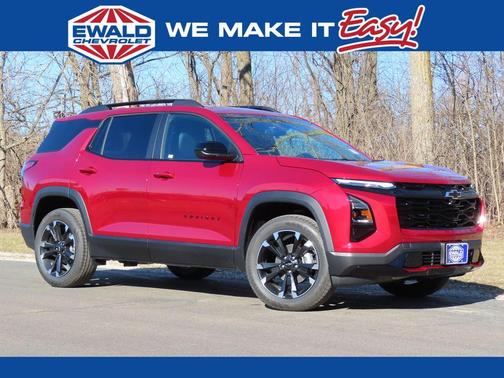 Radiant Red 2026 Chevrolet Equinox RS