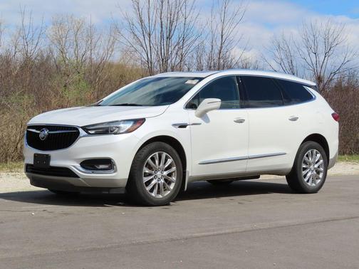 White Frost Tri-Coat 2019 Buick Enclave Essence