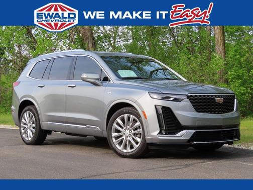 Silver Metallic 2024 Cadillac XT6 Premium Luxury AWD