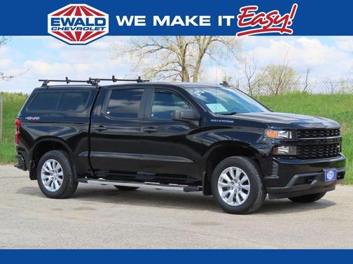 Black 2020 Chevrolet Silverado 1500 Custom