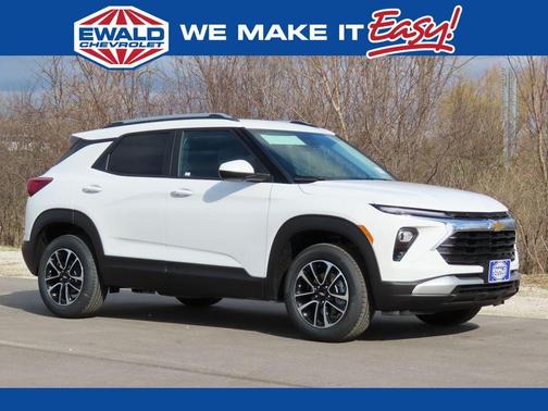 Summit White 2026 Chevrolet Trailblazer LT