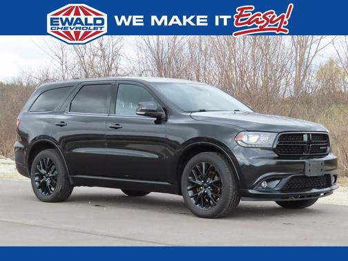 Brilliant Black Crystal Pearlcoat 2015 Dodge Durango Limited