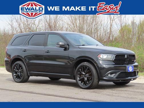 Brilliant Black Crystal Pearlcoat 2015 Dodge Durango Limited