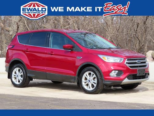 Ruby Red 2017 Ford Escape SE