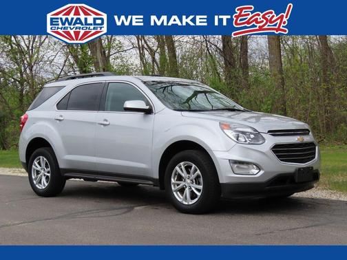 Silver Ice Metallic 2017 Chevrolet Equinox LT