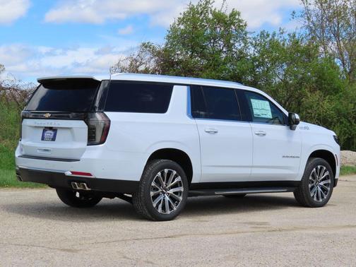 Polar White 2026 Chevrolet Suburban High Country