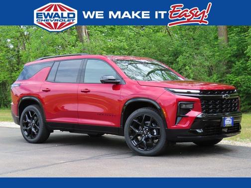 Radiant Red 2026 Chevrolet Traverse RS