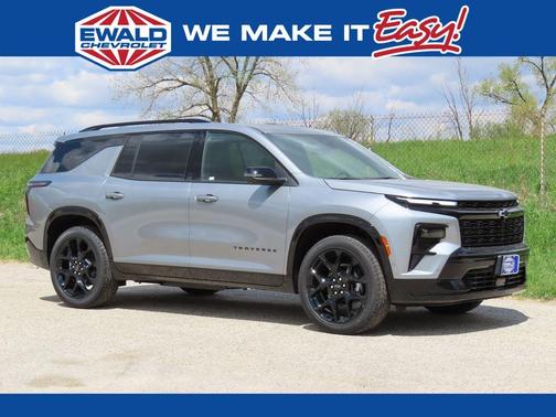 Sterling Gray Metallic 2026 Chevrolet Traverse RS