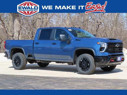 Lakeshore Blue Metallic 2026 Chevrolet Silverado 3500 LT