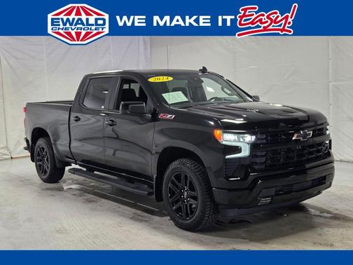 Black 2024 Chevrolet Silverado 1500 RST
