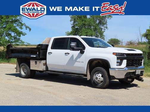Summit White 2023 Chevrolet Silverado 3500 WT