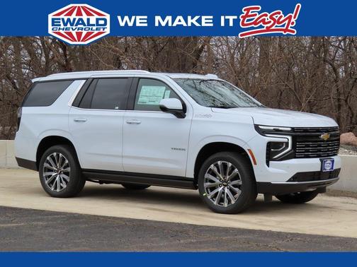 Polar White 2026 Chevrolet Tahoe High Country